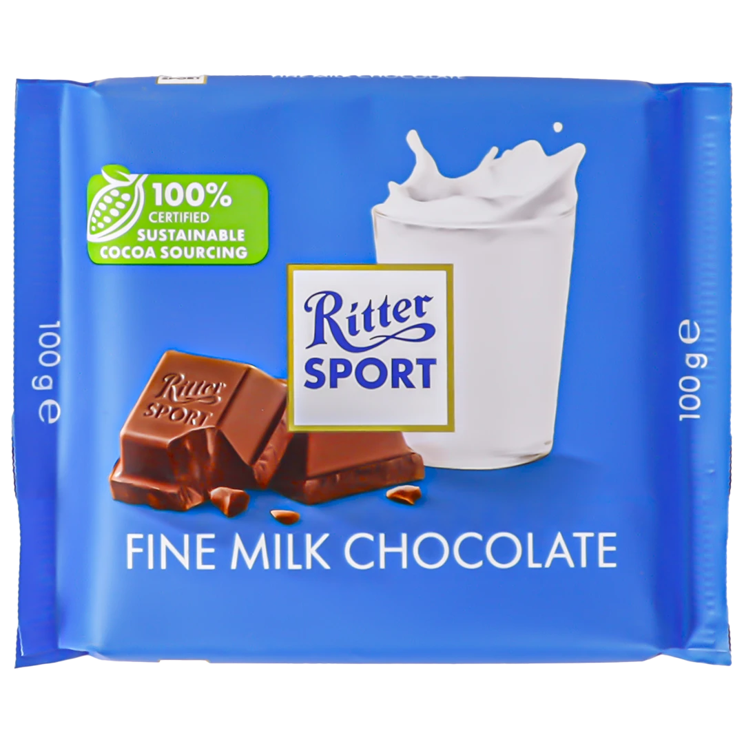 Ritter Sport Choco Milk 100 gm