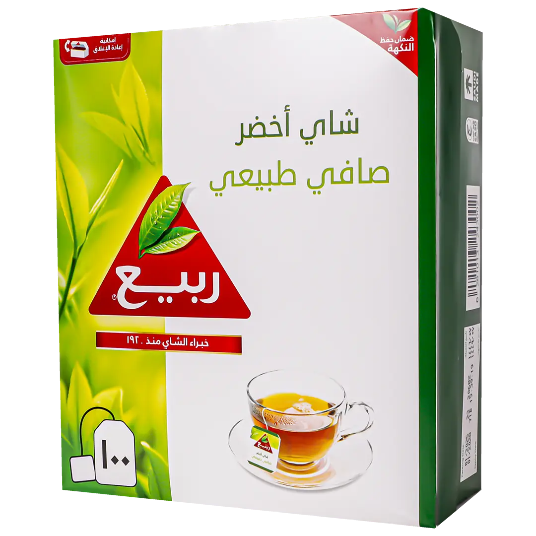 شاي ربيع أخضر طبيعي 100 كيس - view 4