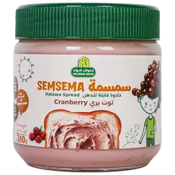 Halwani Halawa Spread Cranberry 360 gm