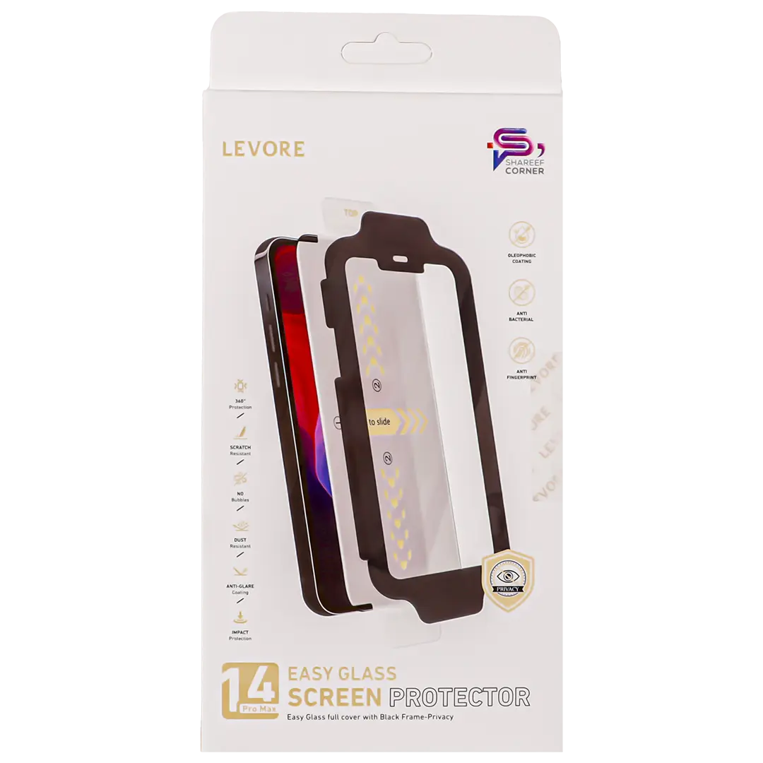 Levore Screen Protection Iphone 14  Pro Max 6.7 Privacy With Applicator - view 2