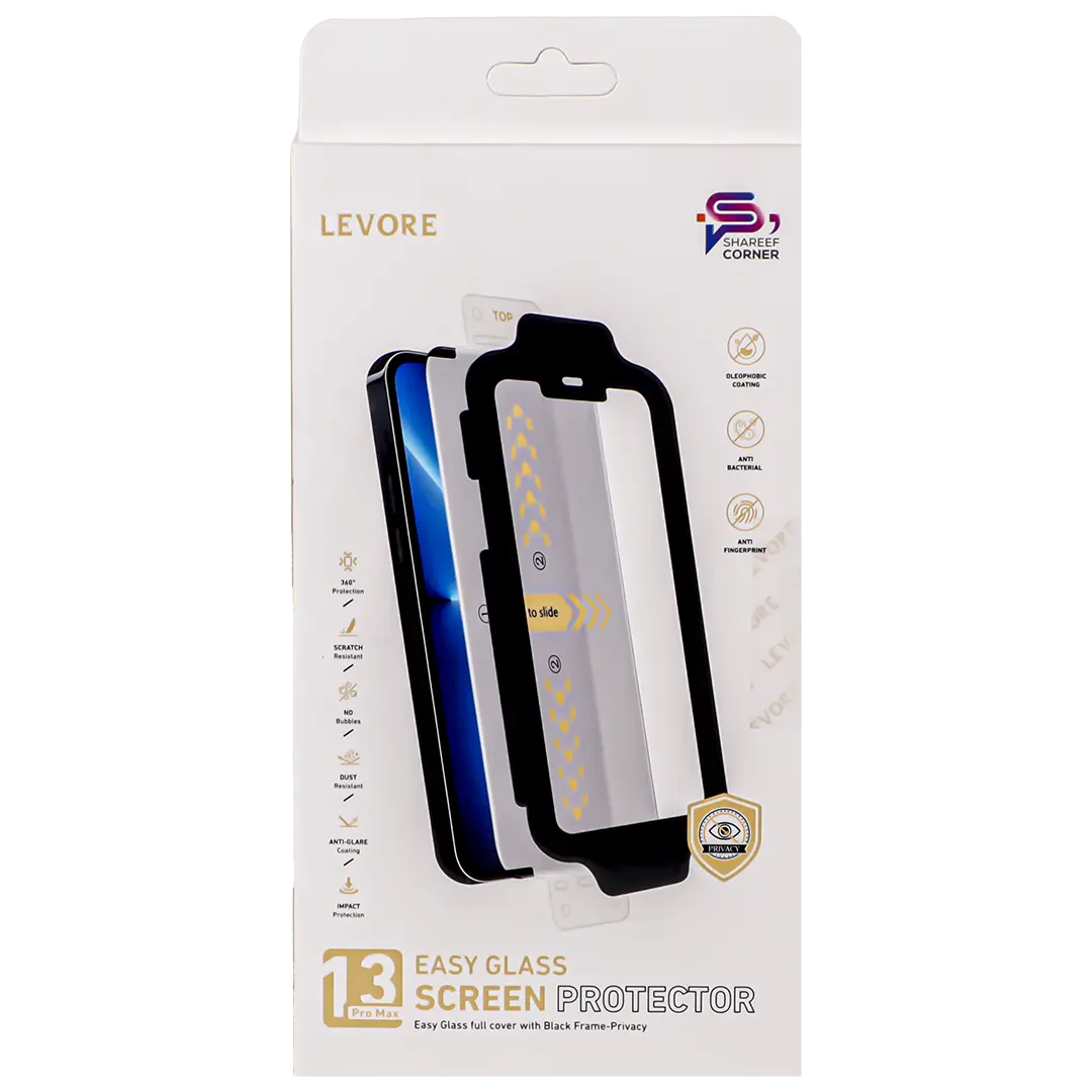 Levore Screen Protection Iphone 13 Pro Max 6.7 Privacy With Applicator - view 2