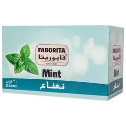 فابوريتا اعشاب نعناع 20 كيس 1.5 جم