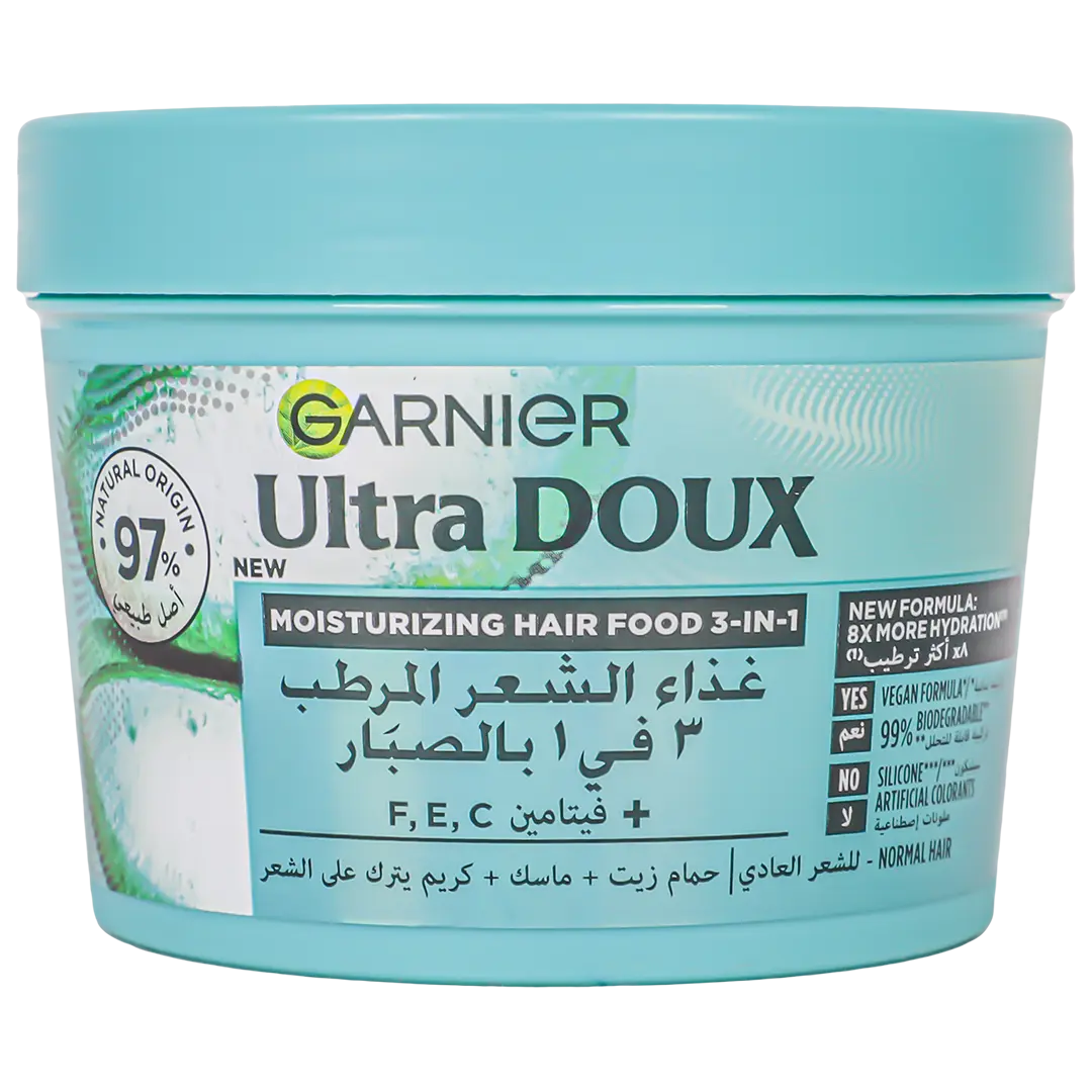 Garnier Ultra Doux Mask 3 in 1 Aloe vera & Coconut 390 ml - view 2