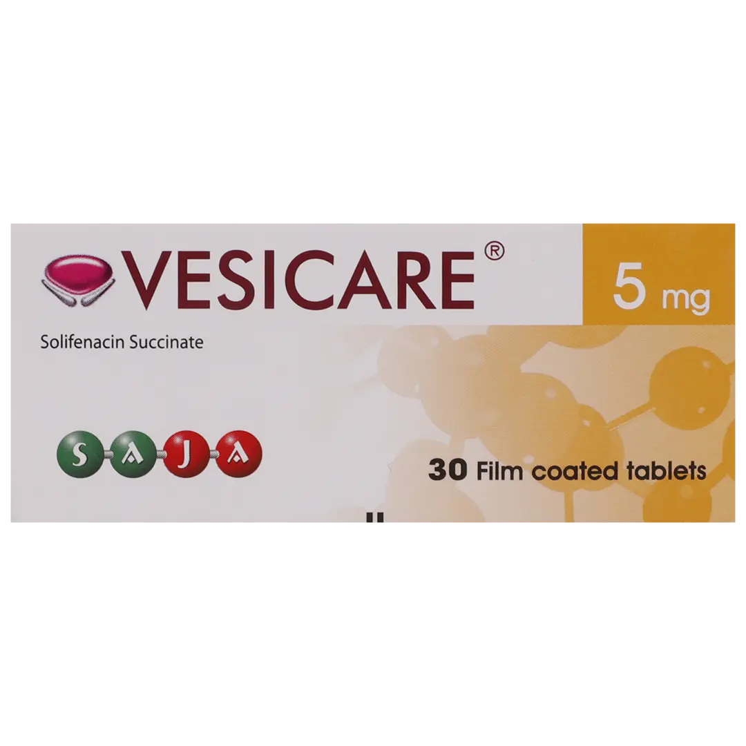 Vesicare 5mg 30 Tablets - view 3