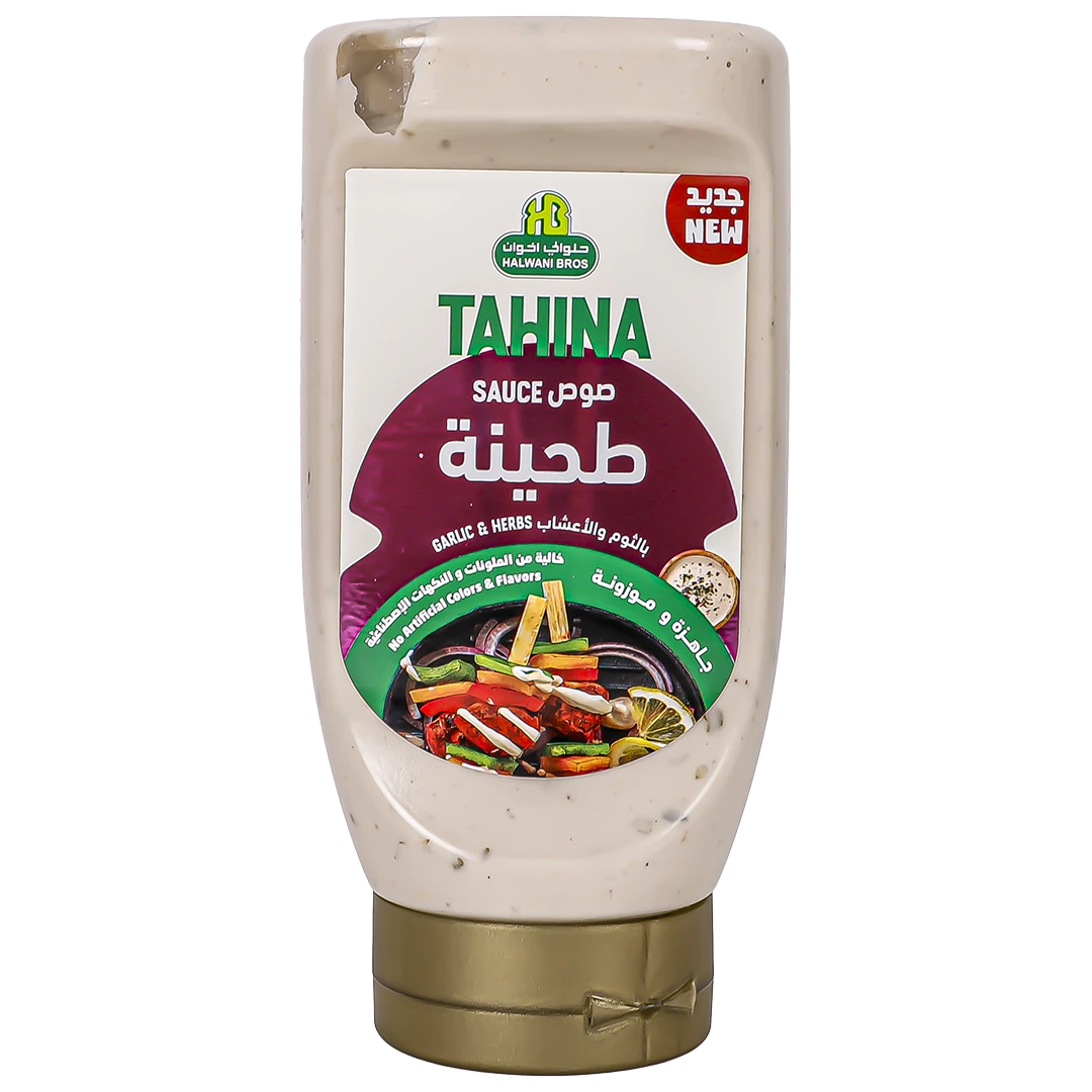 Halwani Tahina Sauce Garlic And Herbs 380 gm
