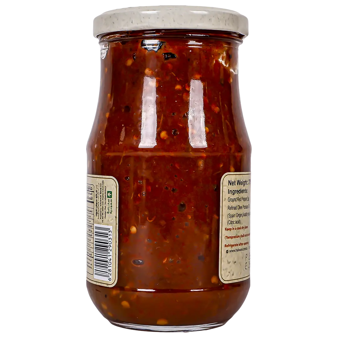 Mukhtarat Ground Red Pepper In Oil 375g - view 2