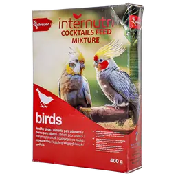 Inter Nutri Bird And Cockatiel Food Mixture Food 400 gm