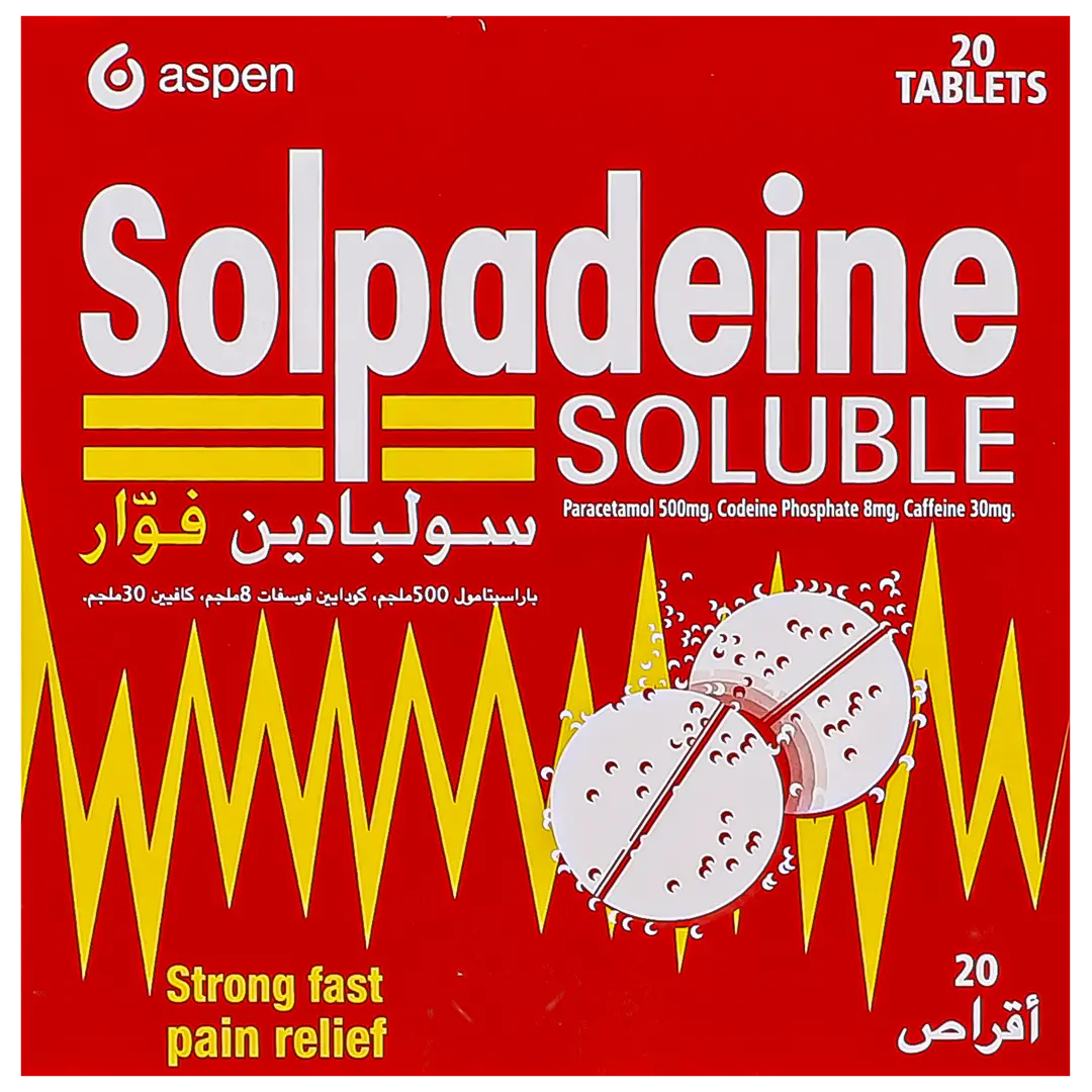 Solpadeine Soluble 20 Tablets - view 2