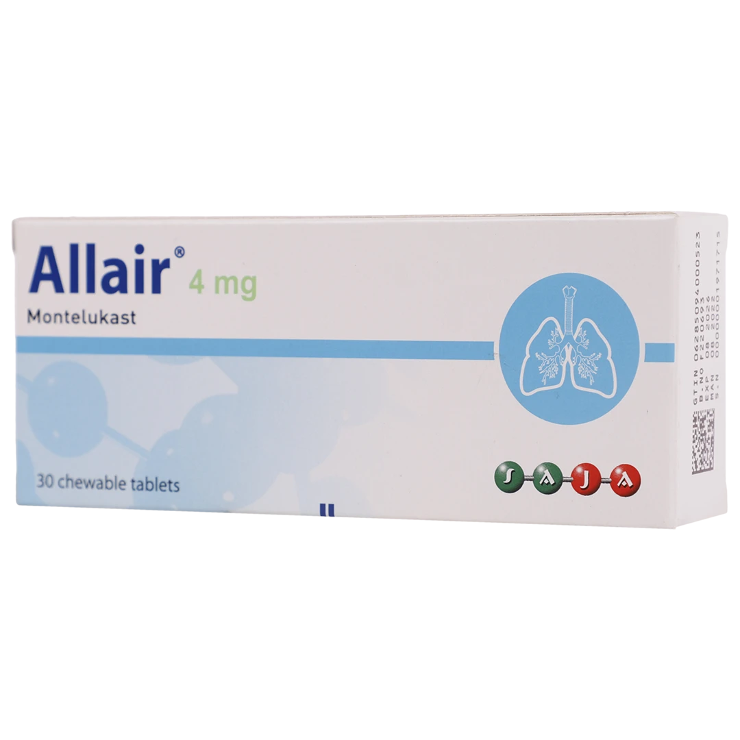 Allair 4 mg 30 Chewable Tablets