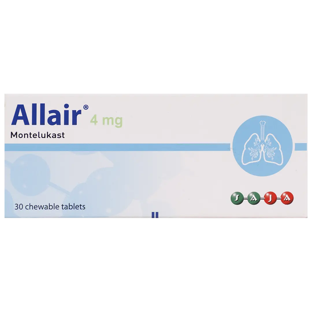 Allair 4 mg 30 Chewable Tablets - view 3