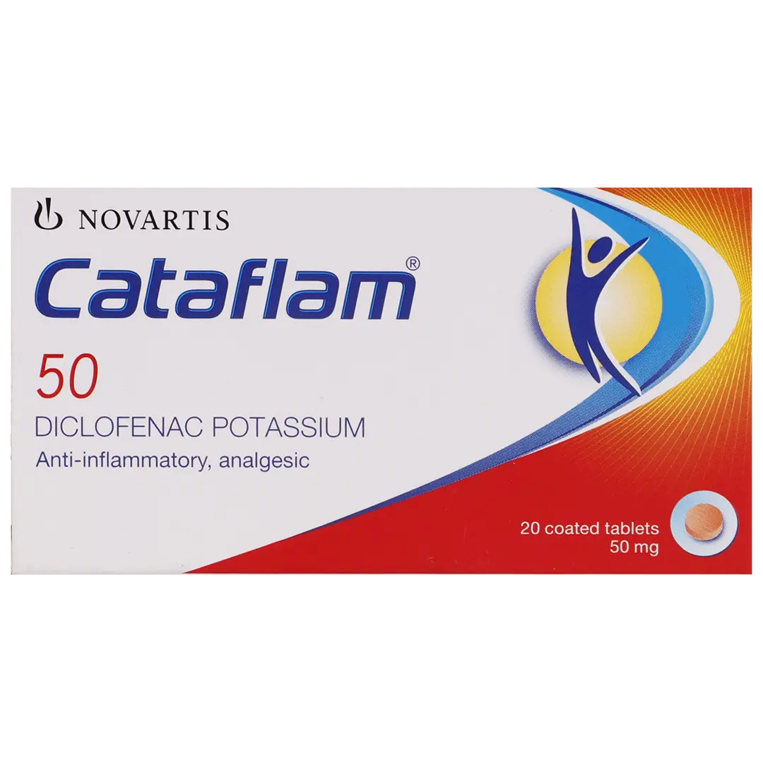 Cataflam 50 mg 20 Tablet - view 3