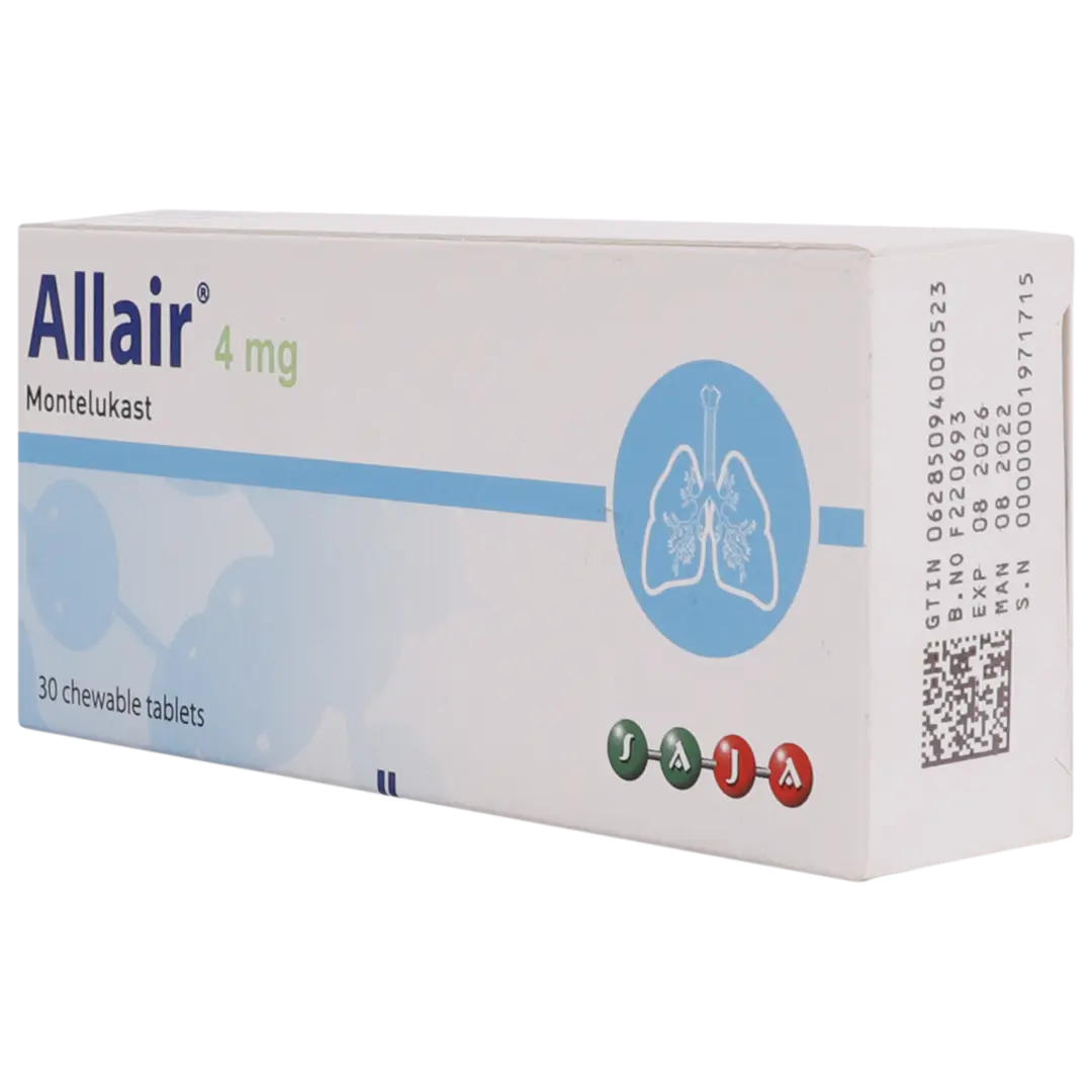 Allair 4 mg 30 Chewable Tablets - view 2