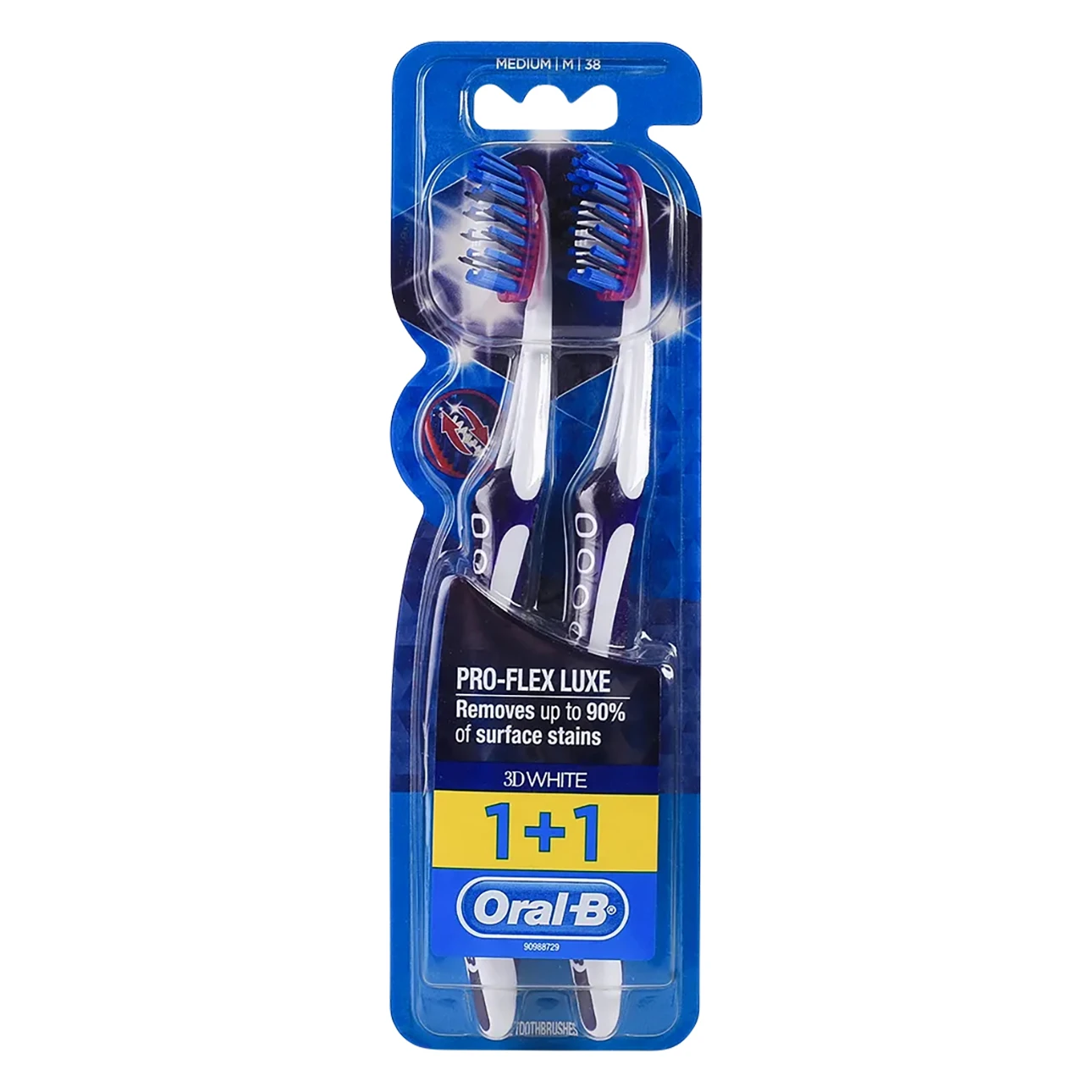 Oral B Toothbrush Pro Flx Luxe Medium 1 + 1 Free