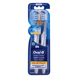Oral B Toothbrush Pro Expert Anti Bacterial Medium 1 + 1 Free