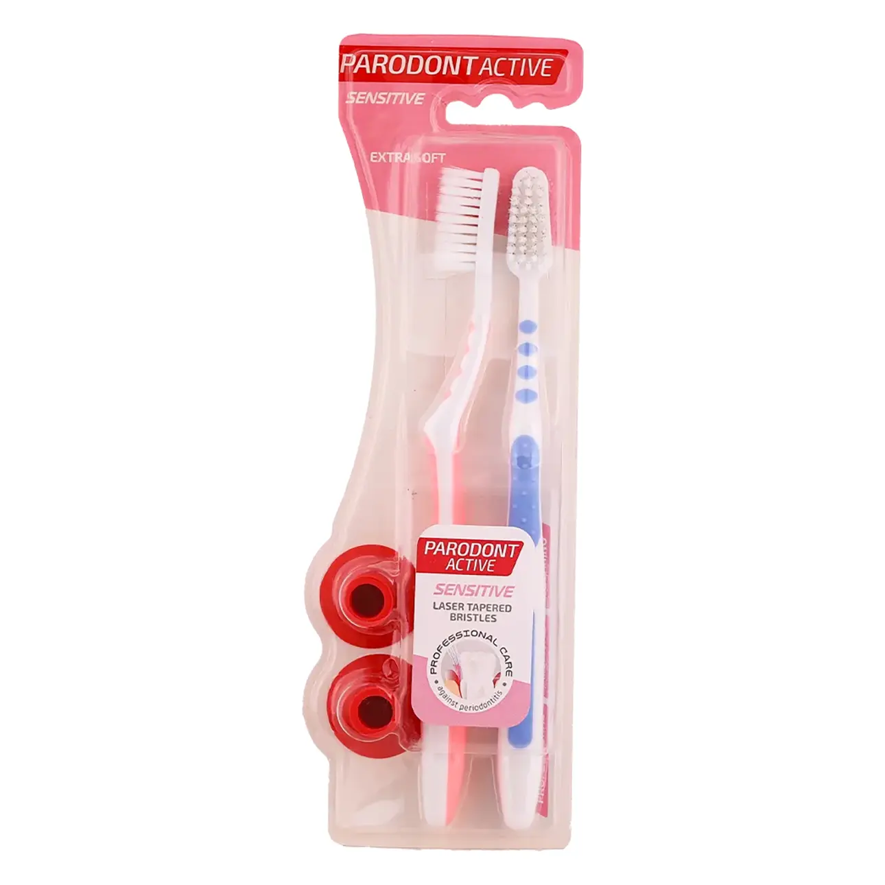 Parodont Active Toothbrush  Sensitive Extra soft Bristles 2 in 1  - view 1