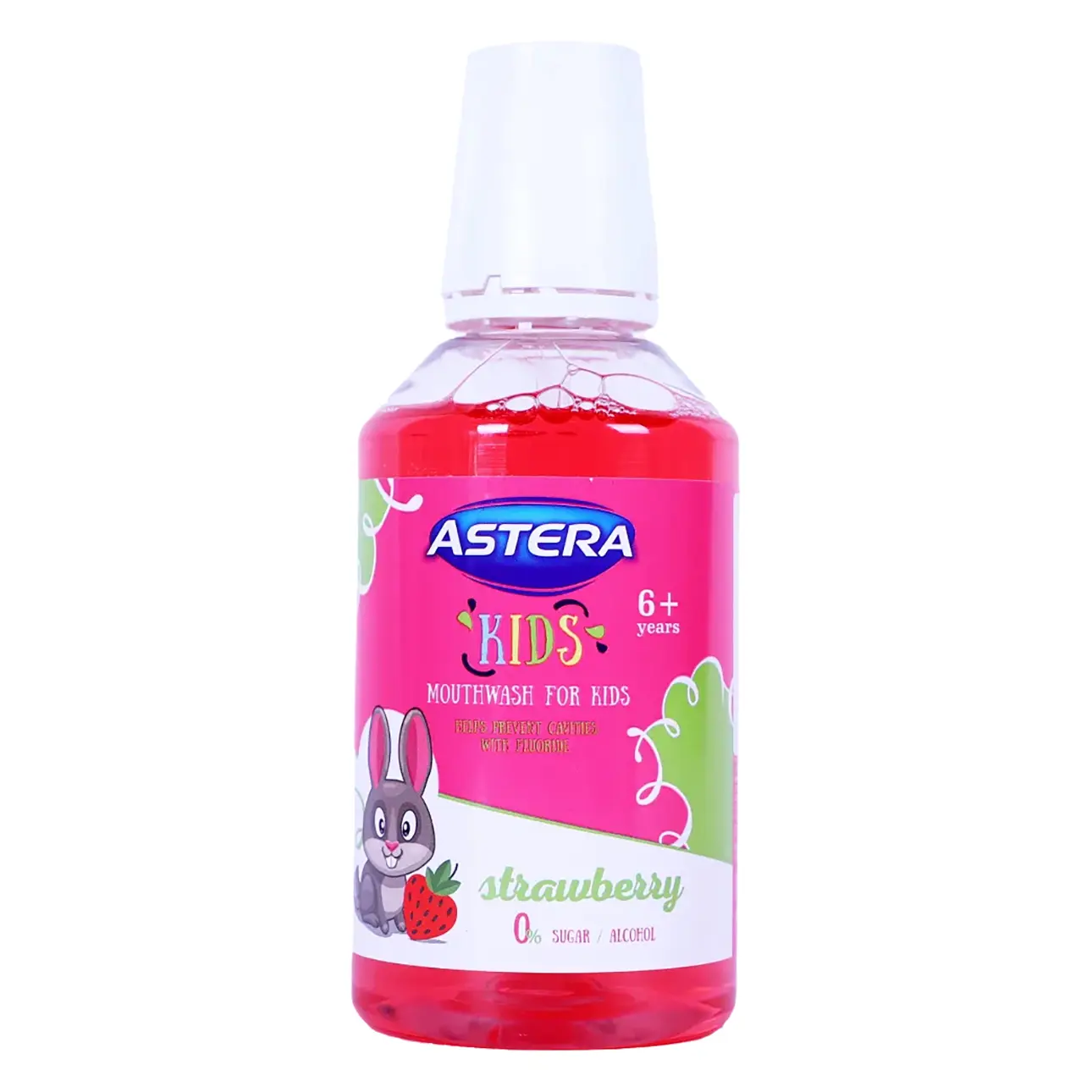 Astera Mouthwash Astera Kids Strawberry 6+ Years 300 ml - view 1