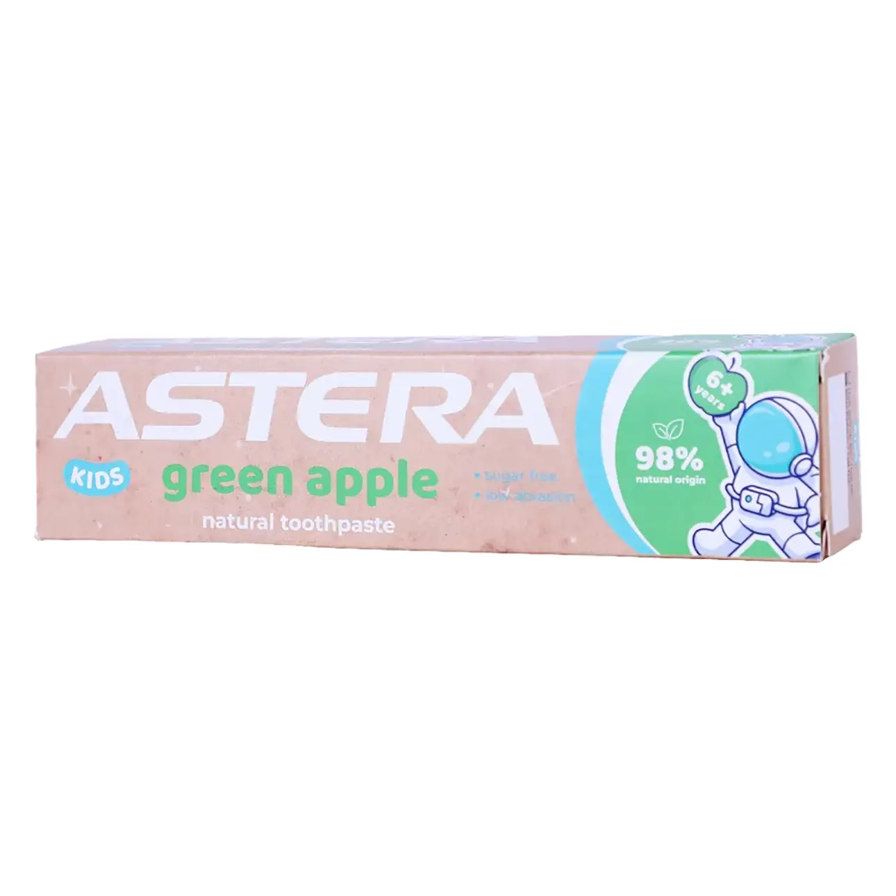 Astera Toothpaste Natural Kids Apple 6+ Years 50 ml - view 1
