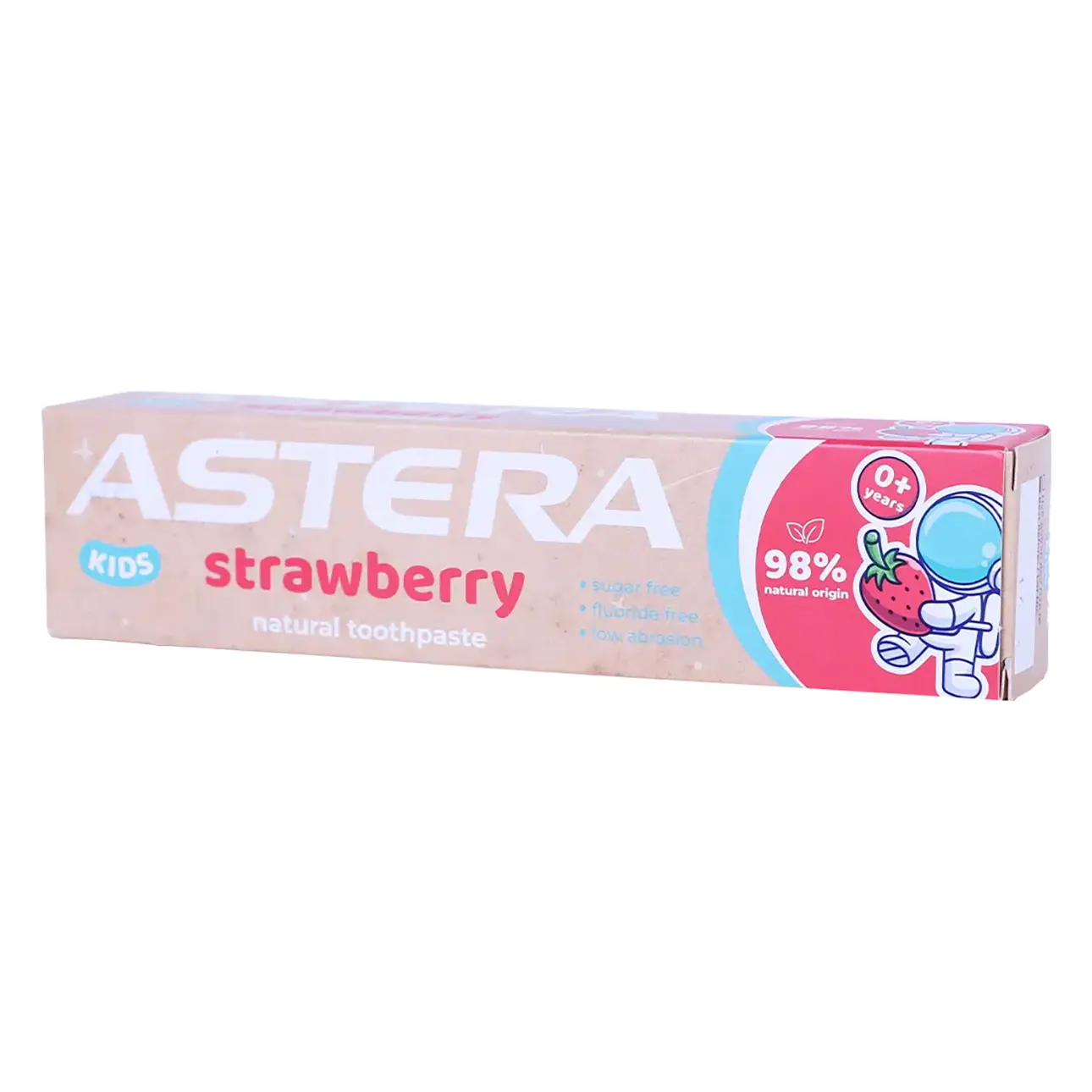Astera Toothpaste Natural Kids Strawberry 0+ Years 50 ml - view 1