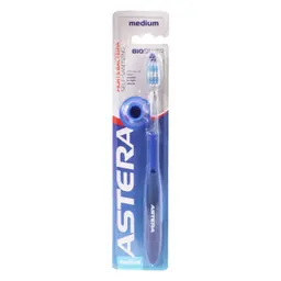 Astera Bio Silver Medium Bristle Toothbrush
