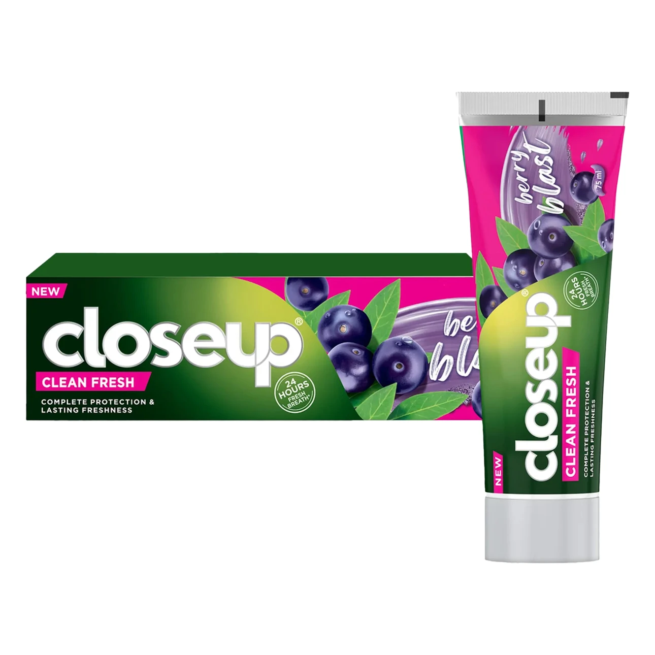 Closeup Clean Fresh Toothpaste Berry Blast 75 ml