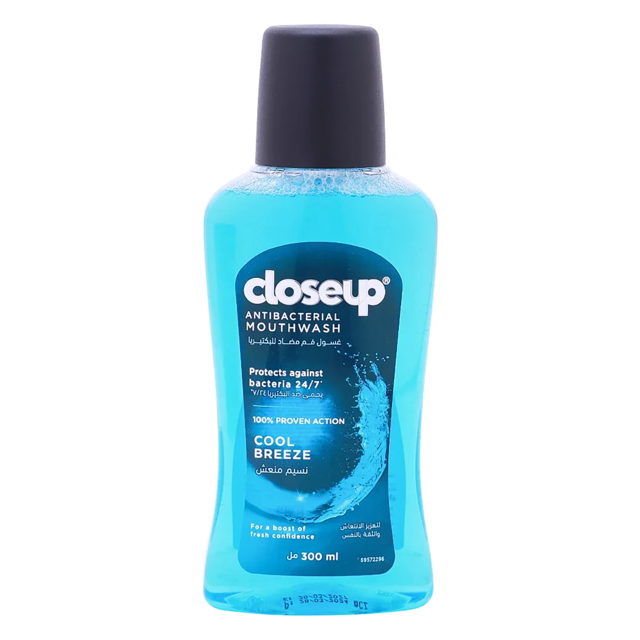 Closeup Antibacterial Mouthwash Cool Breeze 300 ml