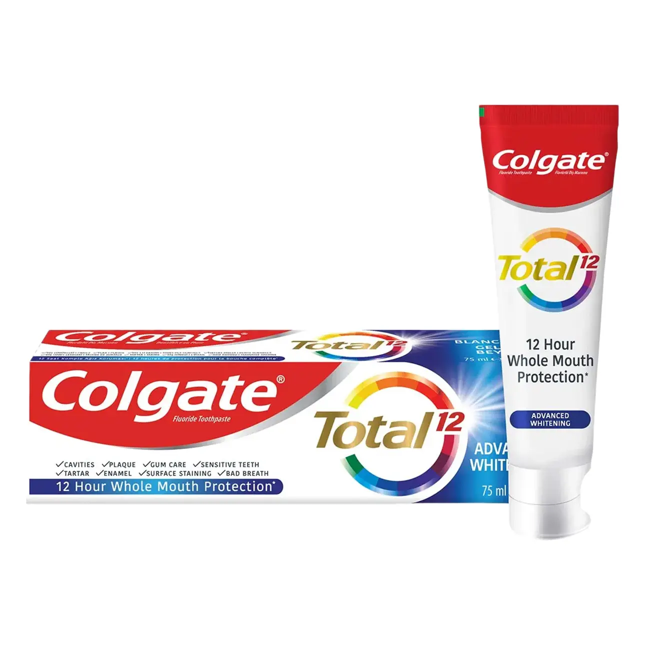 Colgate Total Whitening 12Hr Protection Toothpaste 75 ml - view 2