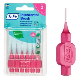 Tepe Interdental Brush Pink 0.4 mm 6 pcs