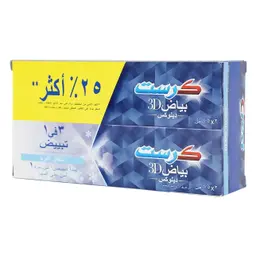 كرست 3D وايت ديلوكس انتعاش التبريد 75*2مل
