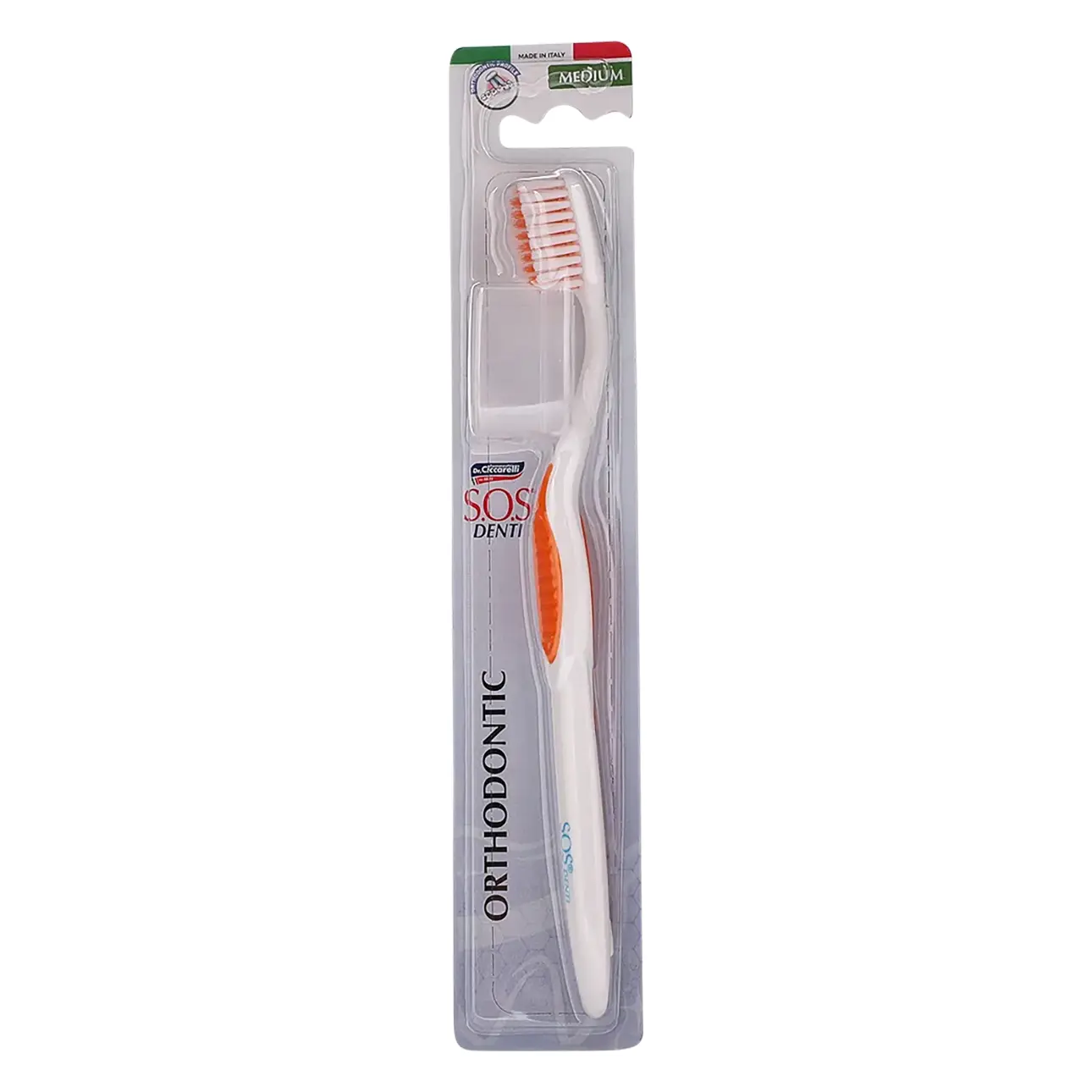 S.O.S Denti Toothbrush Orthodontic Medium - view 1