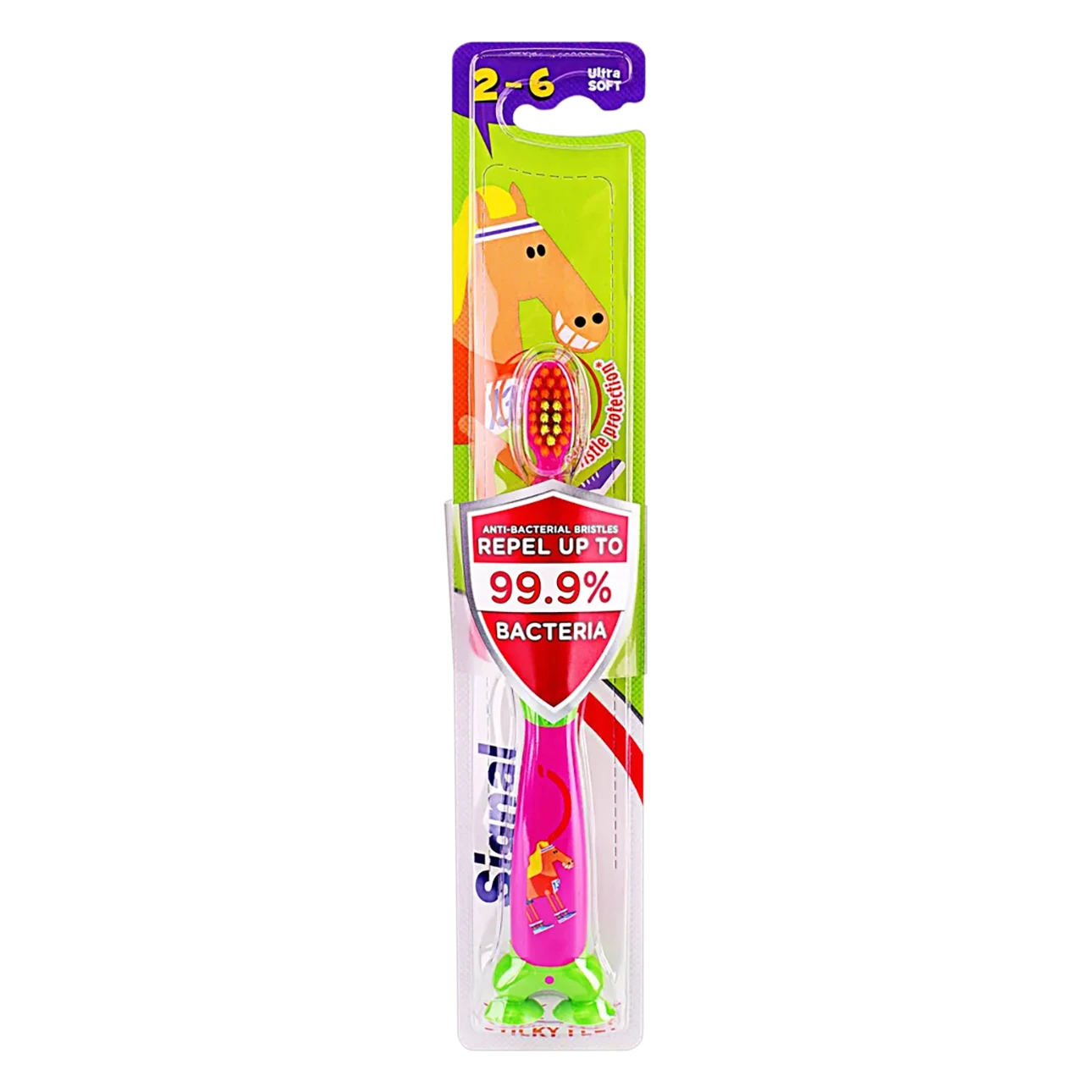 Signal Kids Toothbrush For Ages 2 to 6 Ultra Soft 1 Peice