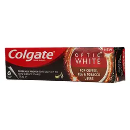 Colgate Optic White Coffee, Tea & Tobacco Stains Toothpaste 75 ml