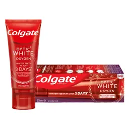 Colgate Optic White Oxygen 3 Shades Whiter Toothpaste 50 ml