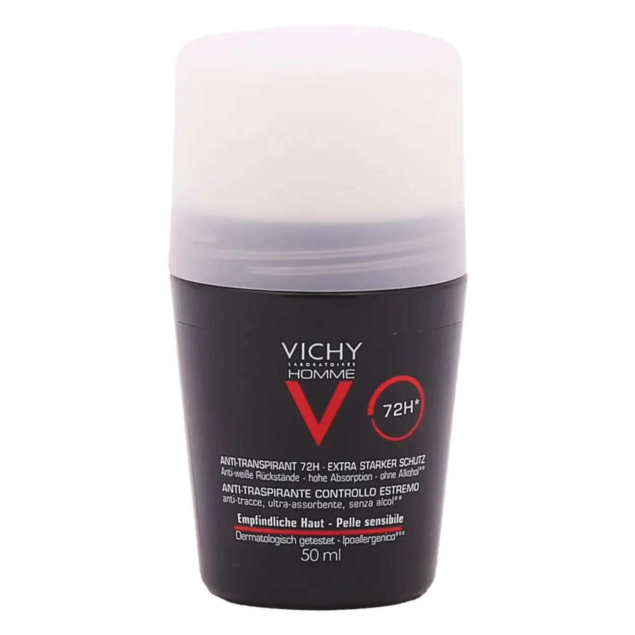 Vichy Homme 72-Hour Anti-Perspirant 50 ml - view 1