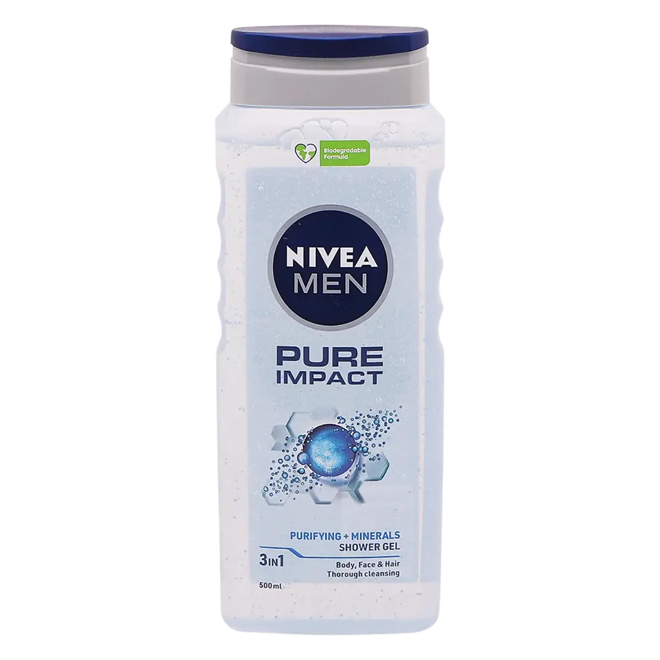 Nivea Shower Gel Pure Impact 500 ml - view 1