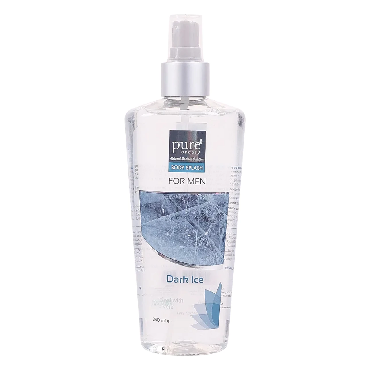 Pure Beauty Men Body Splash Dark Ice 250ml