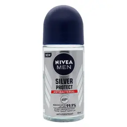 Nivea Deodorant Roll-On For Men Silver Protect 50 ml
