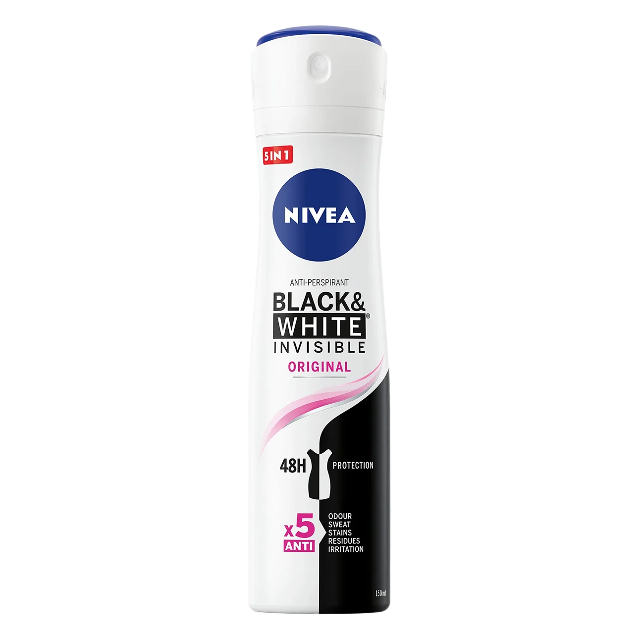 Nivea Black & White Female Deodorant 150 ml