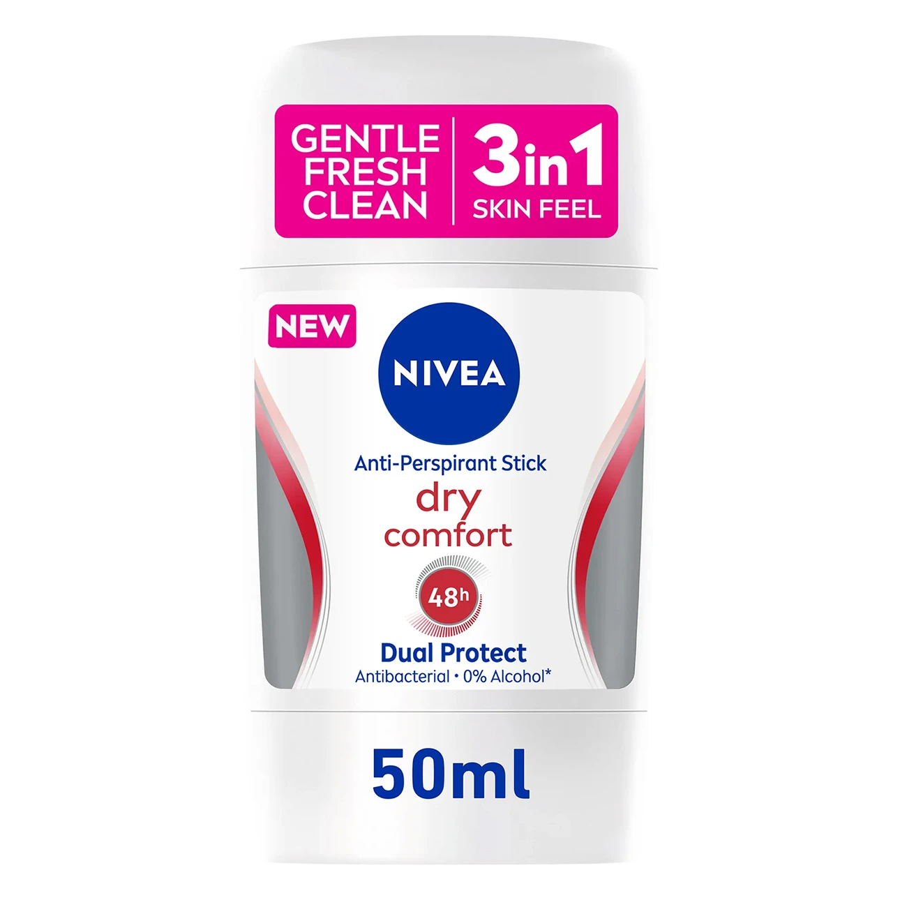 NIVEA Antiperspirant Stick for Women 48h Protection Dry Comfort Quick Dry 50 ml