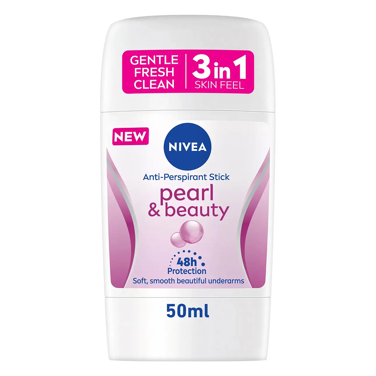 NIVEA Antiperspirant Stick for Women 48h Protection Pearl & Beauty 50 ml - view 1
