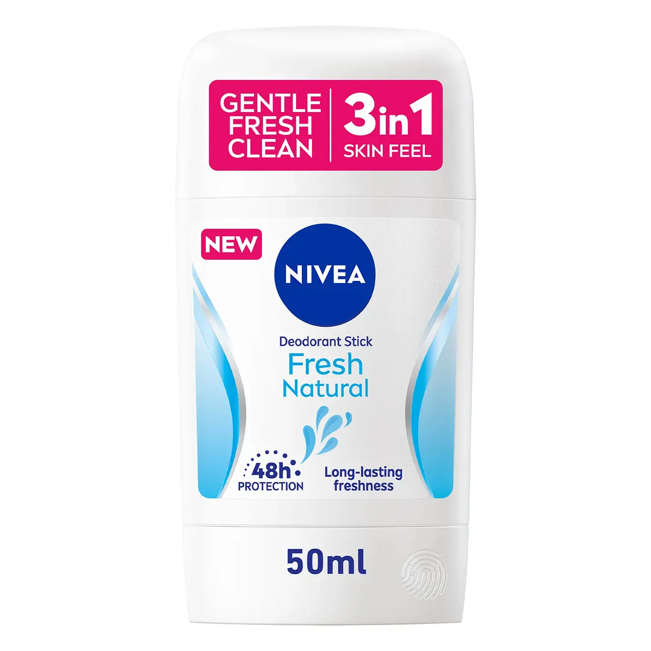 NIVEA Deodorant Stick for Women 48h Protection Fresh Natural Ocean Extracts 50 ml - view 1