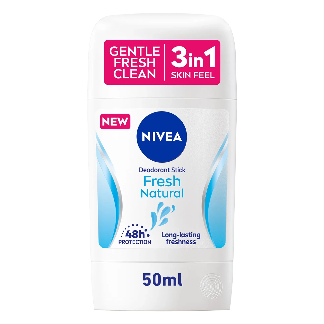 NIVEA Deodorant Stick for Women 48h Protection Fresh Natural Ocean Extracts 50 ml