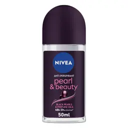 NIVEA Antiperspirant for Women Pearl & Beauty Black Pearl & Perfume Oils Roll-on 50 ml