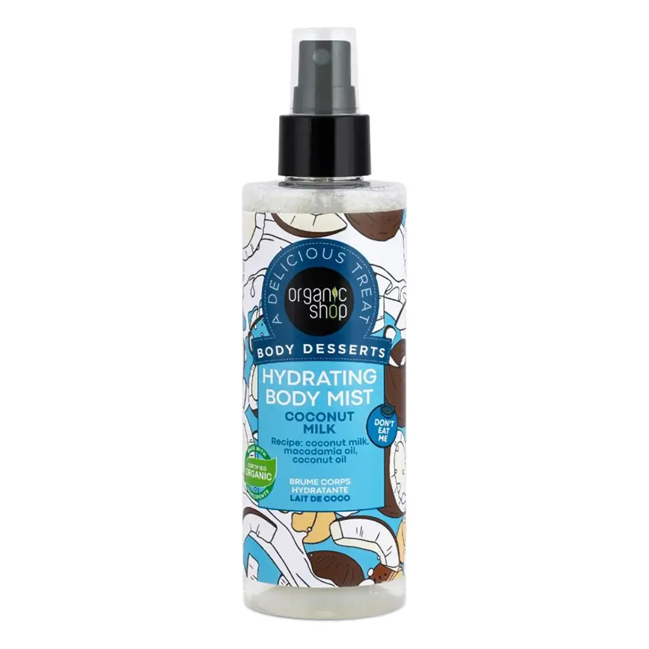 Organic Shop Body Desserts Hydrating Body Mist Coconut Milk 200 ml - view 1