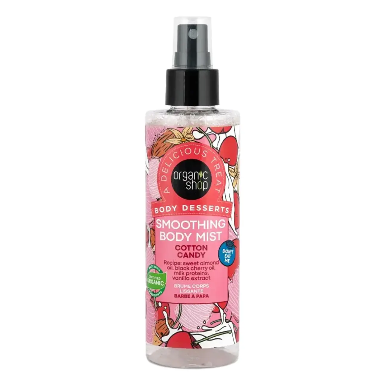 Organic Shop Body Desserts Smoothing Body Mist Cotton Candy 200 ml - view 1