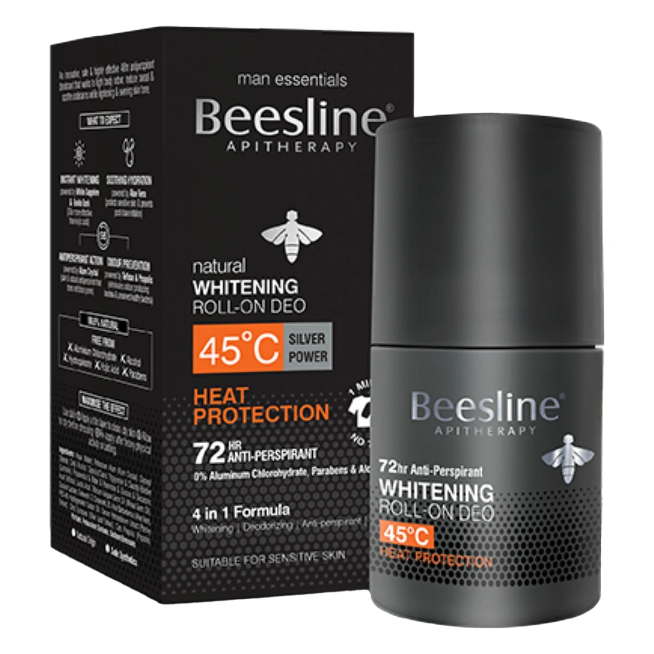 Beesline Whitening Roll On Deo 45°C Heat Protection 50 ml