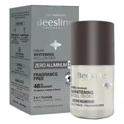 Beesline Whitening Roll on Deo Zero Alu Fragrance Free 50 ml