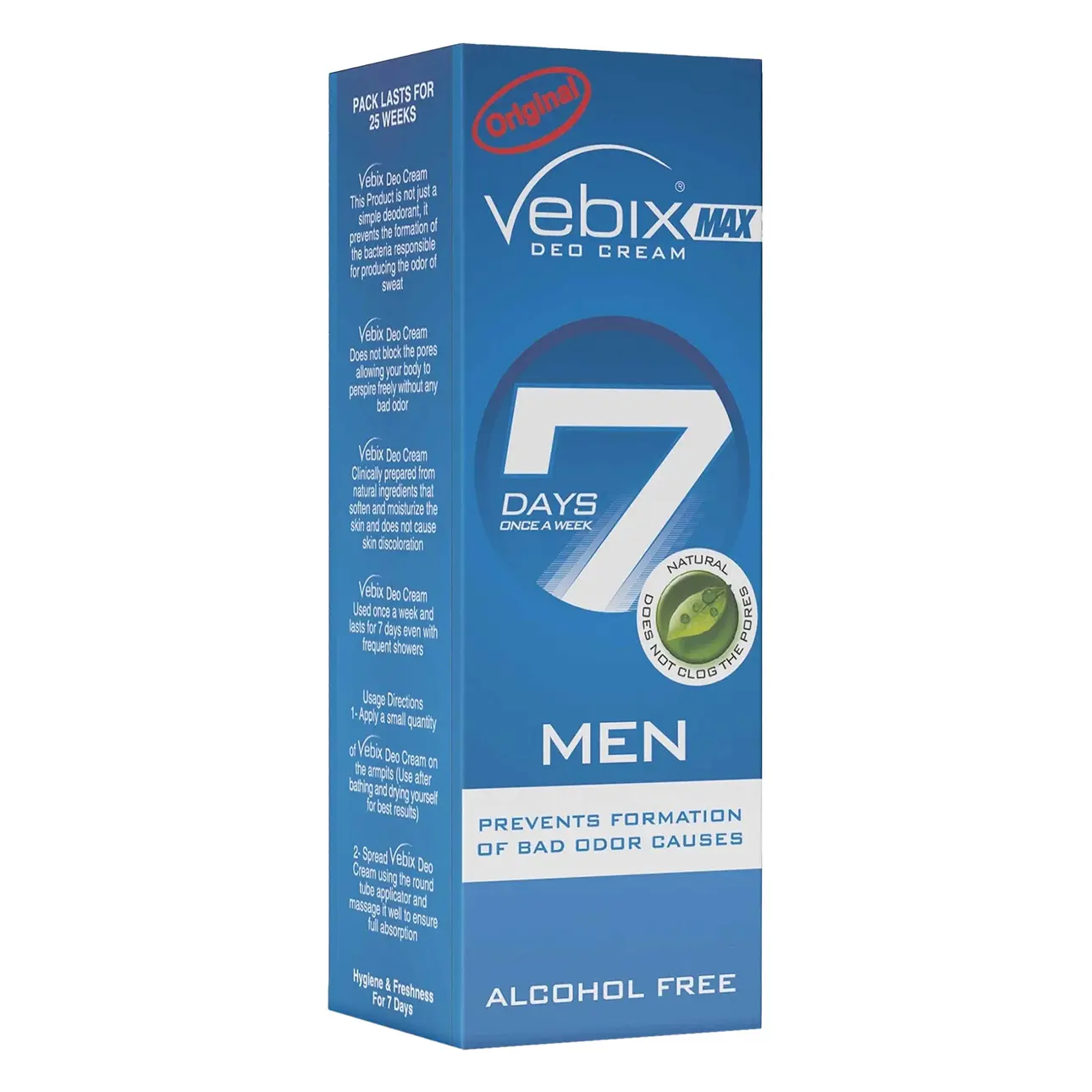 Vebix Deodorant Cream Max For Men 25 ml - view 1