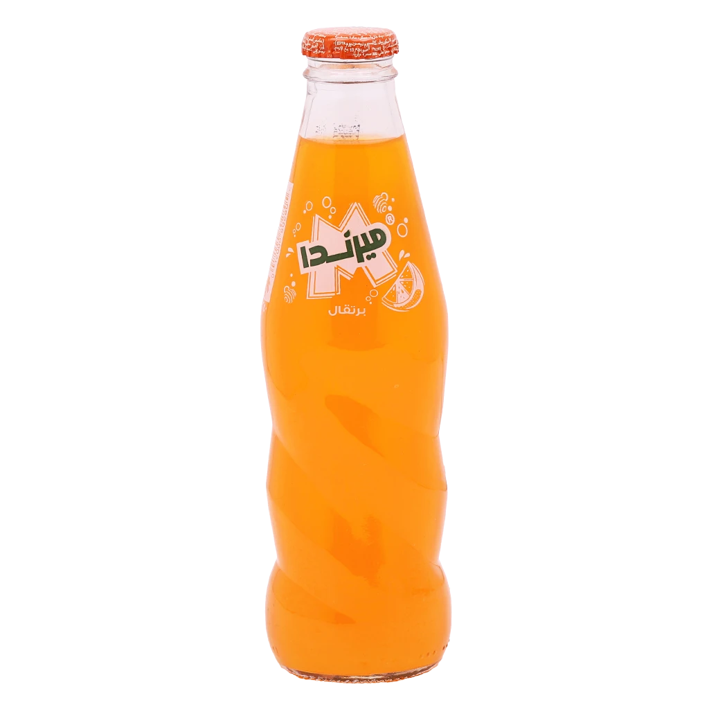Mirinda Soft Drink Orange Glass Bottle 250 ml
