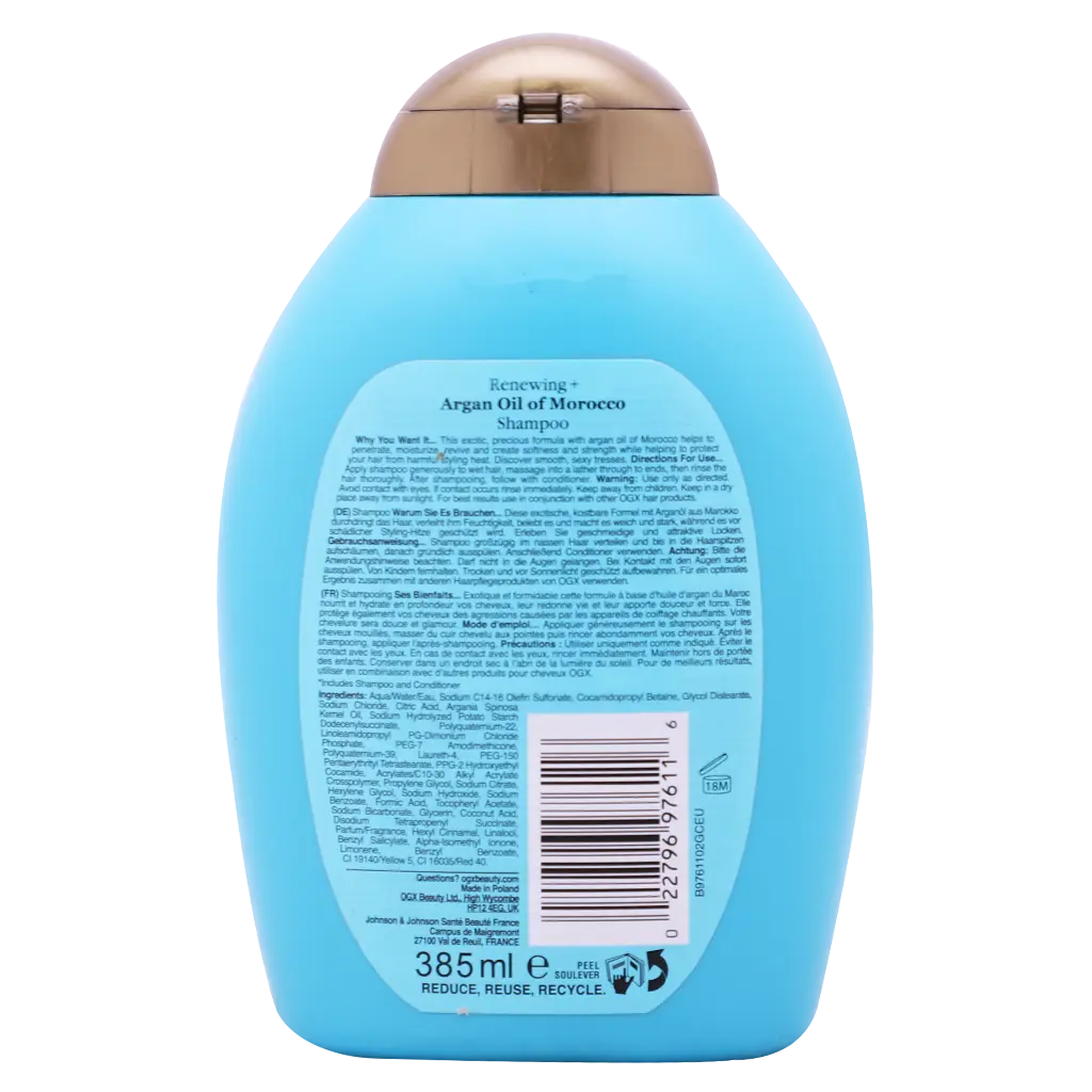 Ogx Argan Oil Of Morocco Renewing Shampoo 385ML - view 2