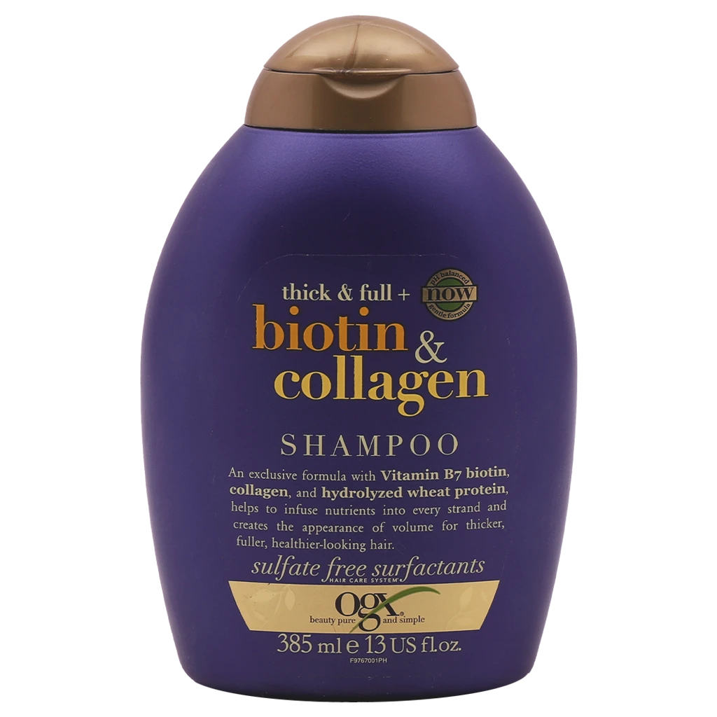 Ogx Biotin And Collagen Shampoo 385ML